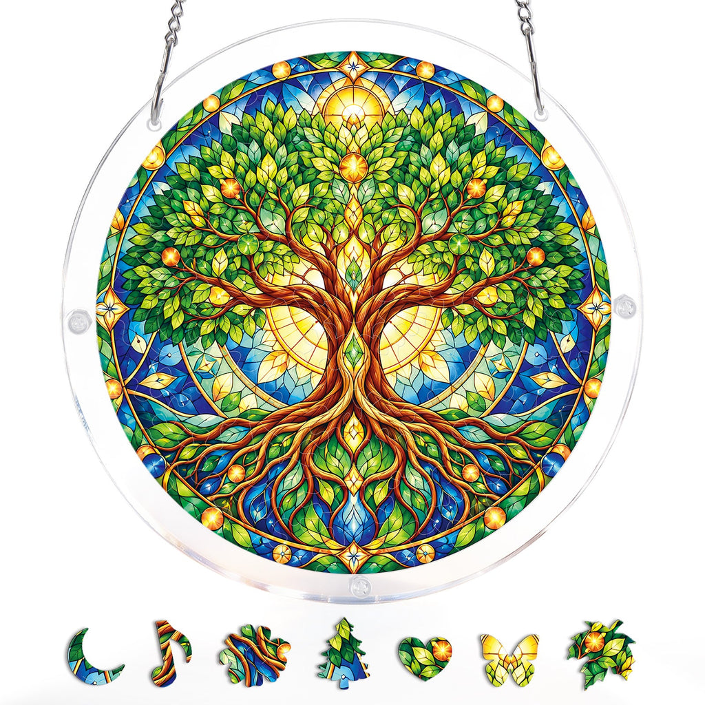 Tree of Life Light Suncatcher-Acrylic Window Art