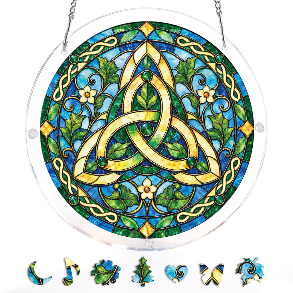 Celtic Harmony Light Suncatcher-Acrylic Window Art