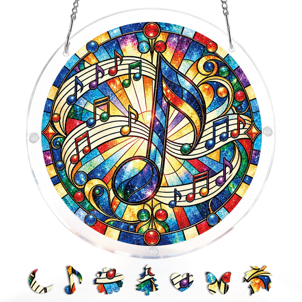Colorful Symphony Light Suncatcher-Acrylic Window Art