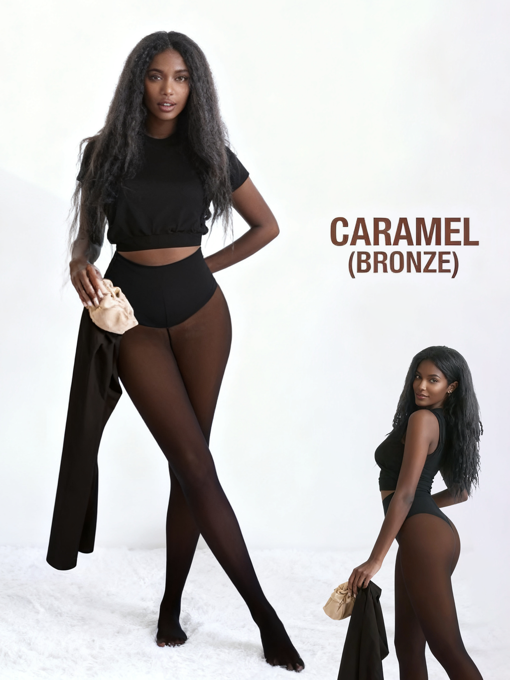 🔥Hot Sale 50% OFF!!⚡50K+ SOLD!❄️One-Seam The-original Magic Fleece Lined Leggings✨
