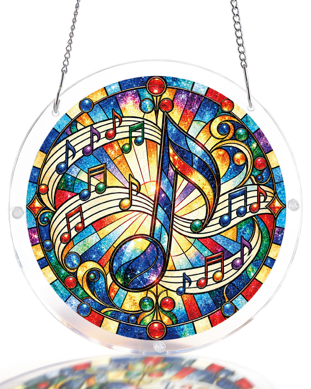 Colorful Symphony Light Suncatcher-Acrylic Window Art