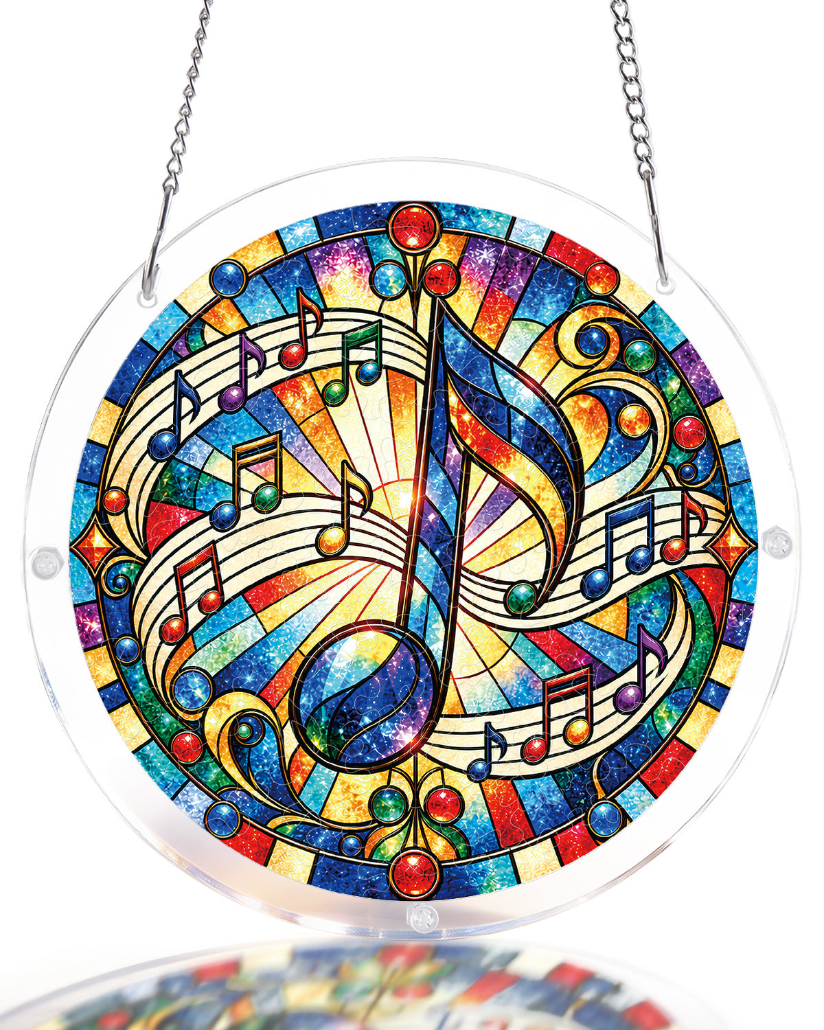 Colorful Symphony Light Suncatcher-Acrylic Window Art