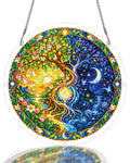 Celestial Tree of Life Light Suncatcher-Acrylic Window Art