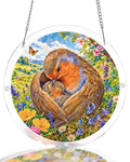 Woodland Embrace Light Suncatcher-Acrylic Window Art