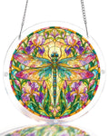 Iridescent Dragonfly Light Suncatcher-Acrylic Window Art
