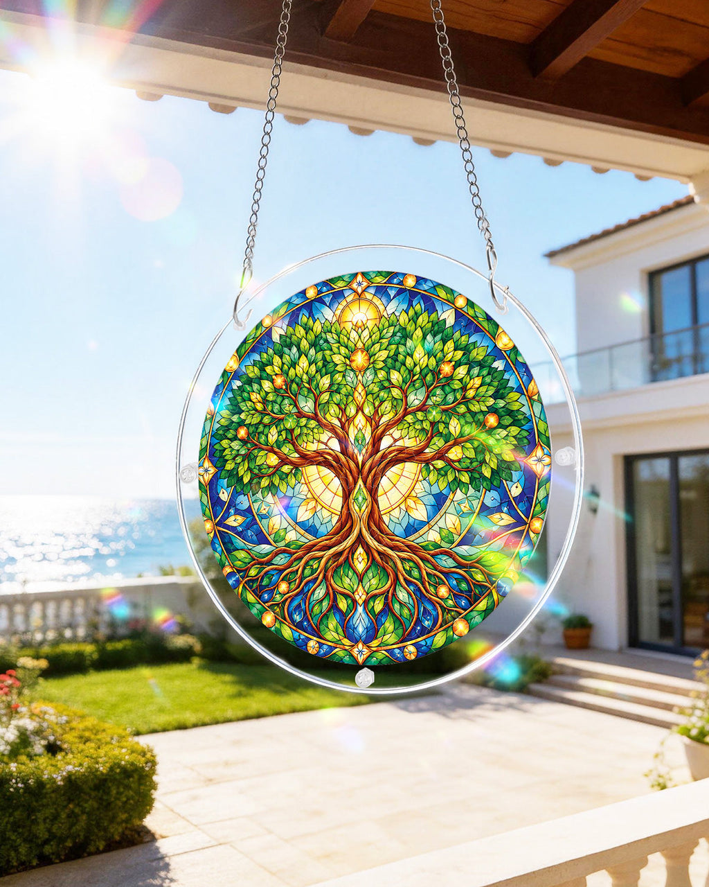Tree of Life Light Suncatcher-Acrylic Window Art