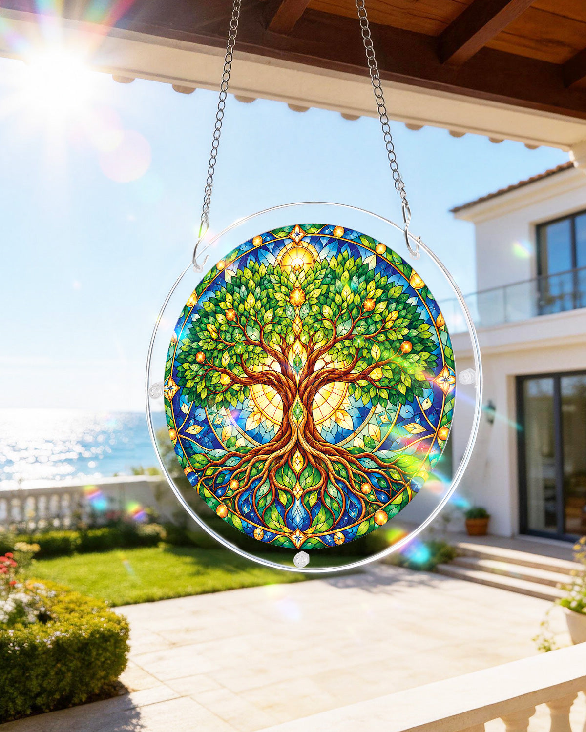 Tree of Life Light Suncatcher-Acrylic Window Art