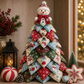 ⛄ Snowman DIY Quilted Christmas Tree Kit