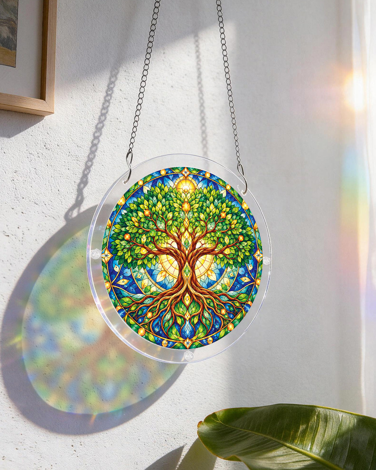Tree of Life Light Suncatcher-Acrylic Window Art