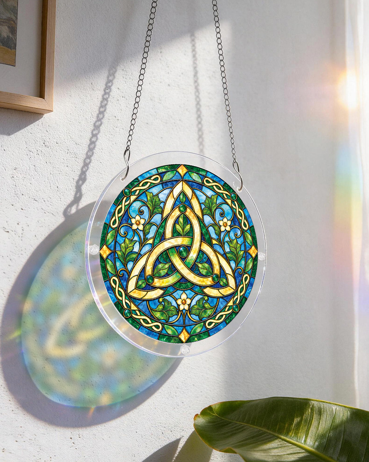 Celtic Harmony Light Suncatcher-Acrylic Window Art