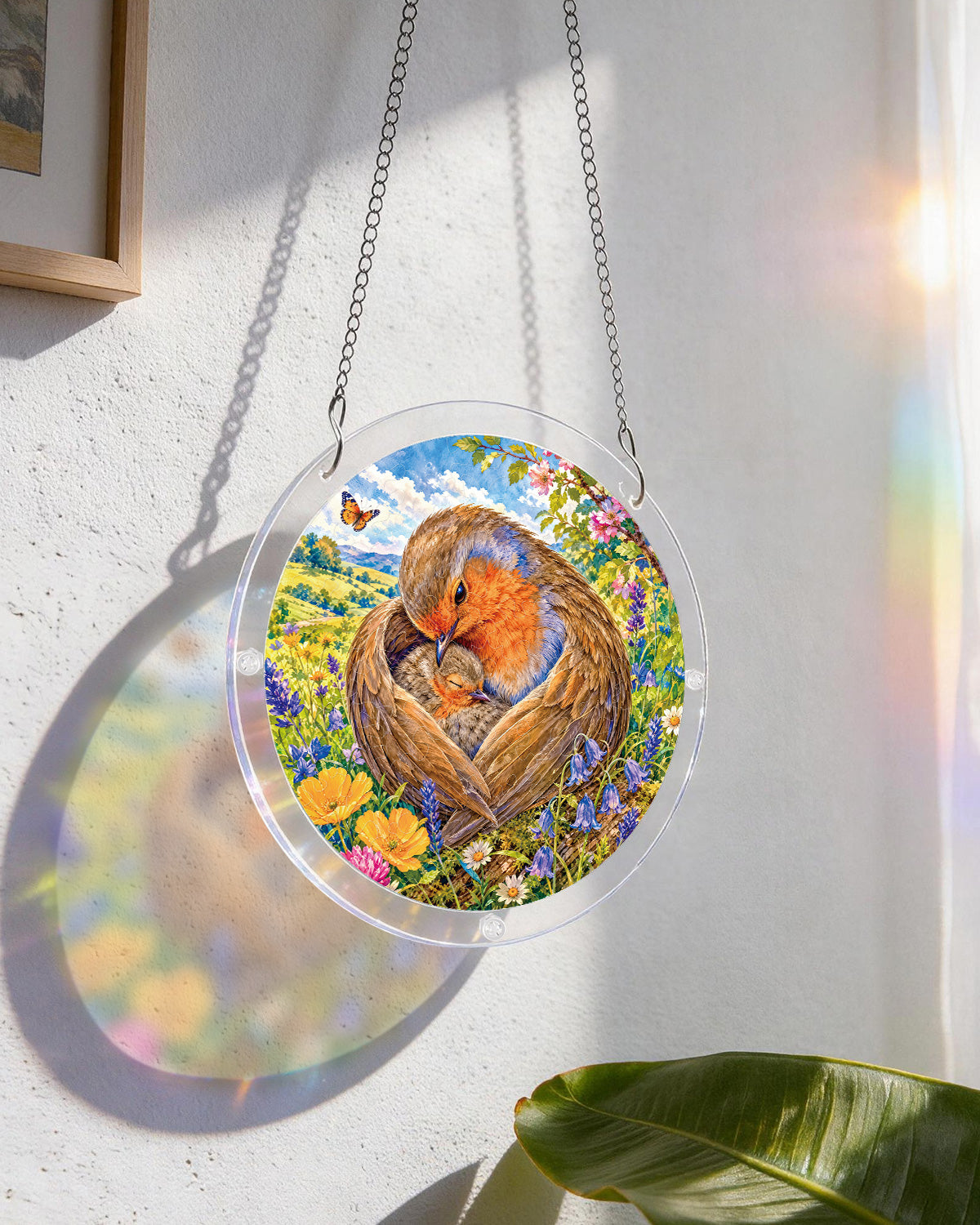 Woodland Embrace Light Suncatcher-Acrylic Window Art