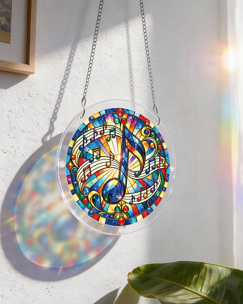 Colorful Symphony Light Suncatcher-Acrylic Window Art