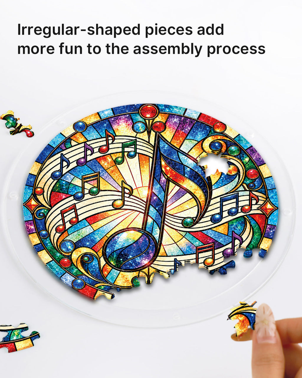 Colorful Symphony Light Suncatcher-Acrylic Window Art