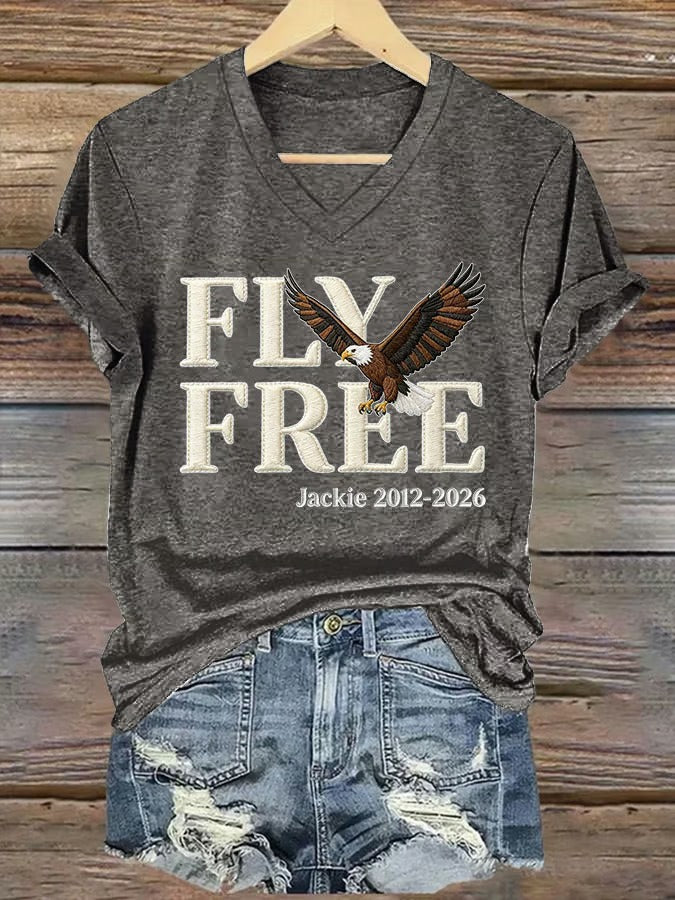 Women'S Eagle Print T-Shirt