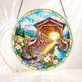 Acrylic Jigsaw Puzzle Suncatcher - Bridge of Honor