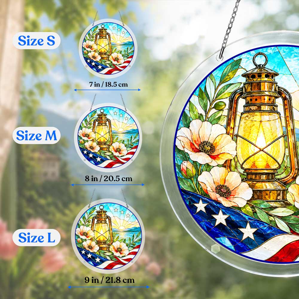 Acrylic Jigsaw Puzzle Suncatcher - Eternal Lantern
