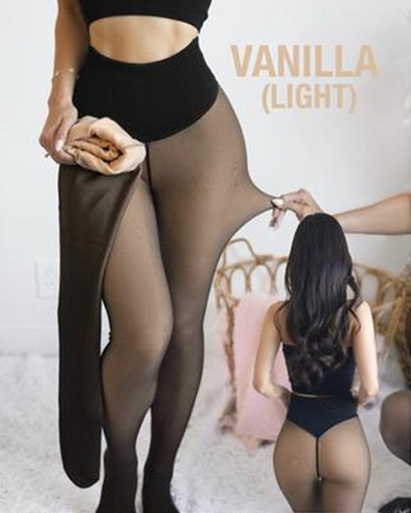 🔥Hot Sale 50% OFF!!⚡50K+ SOLD!❄️One-Seam The-original Magic Fleece Lined Leggings✨