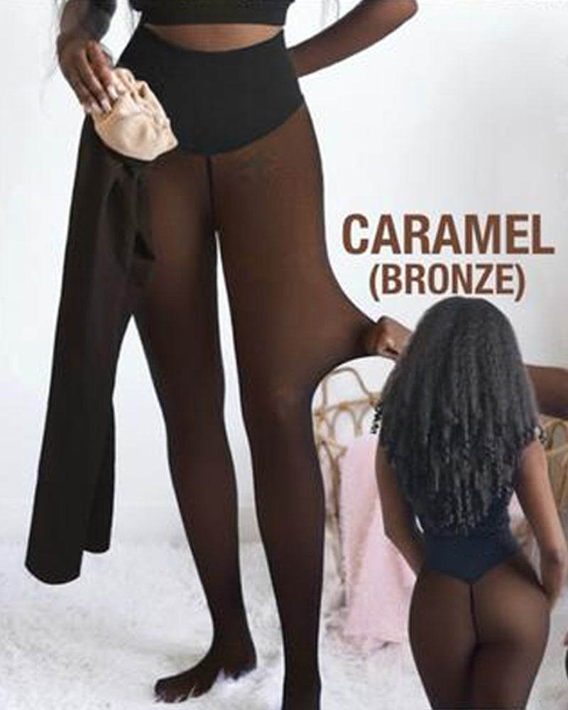 🔥Hot Sale 50% OFF!!⚡50K+ SOLD!❄️One-Seam The-original Magic Fleece Lined Leggings✨