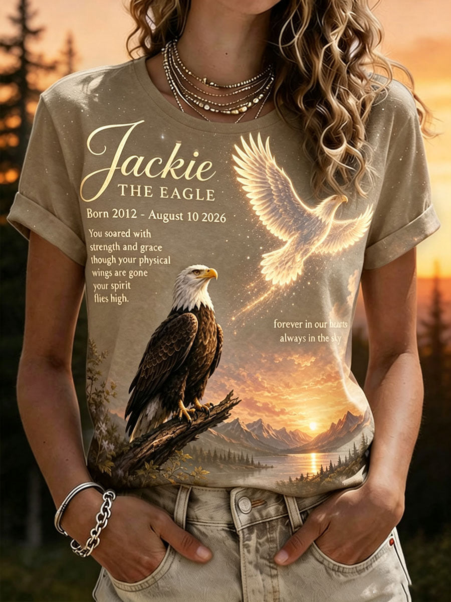 Deepest Condolences To Jackie, May You Rest In Peace. Printed T-Shirt