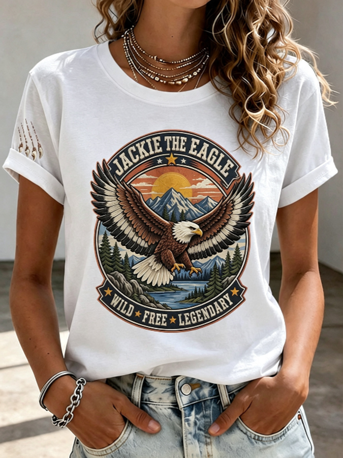 Women's Animal Print Casual Top