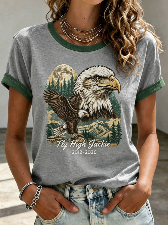 Women'S Fly Free Jackie Print T-Shirt